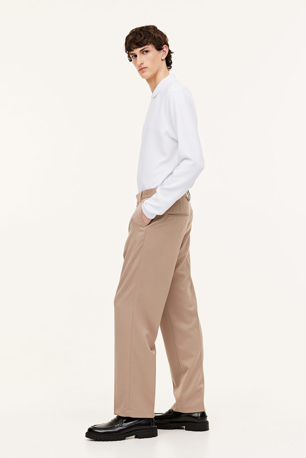 H&M Poloshirt - Slim Fit Wit