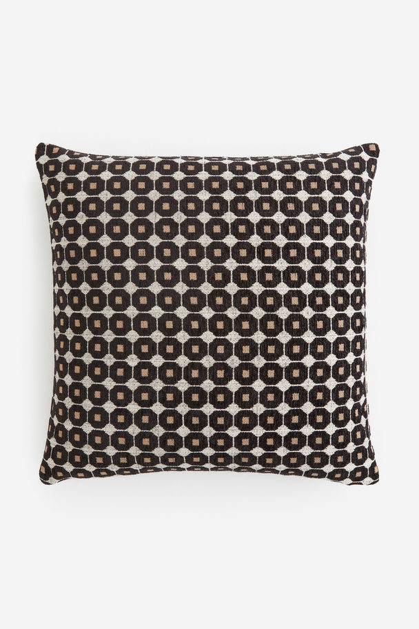 H&M HOME Patterned Cushion Cover Black/patterned