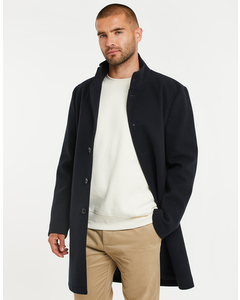 THB  LUXE Jacket Funnel Wollmantel