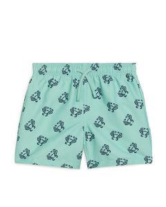 Swim Shorts Mint/crab Print