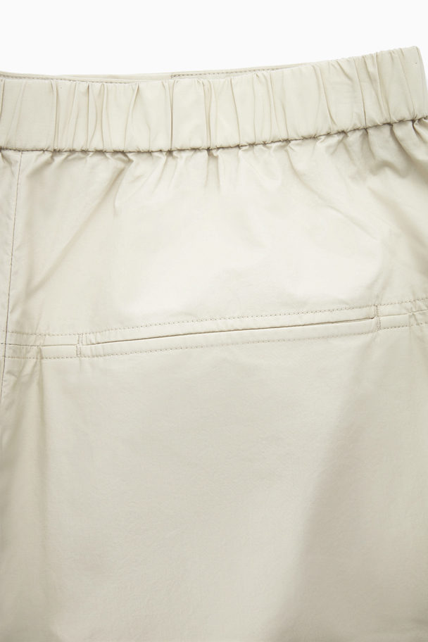 COS Cotton Culottes Light-beige