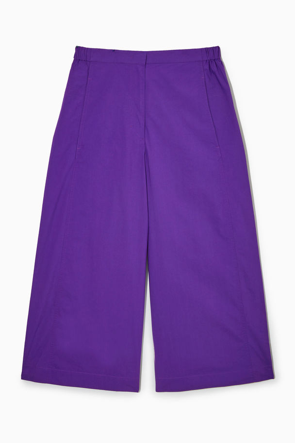 COS Cotton Culottes Purple