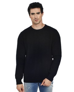 Blackberry Knit Round Neck Sweater