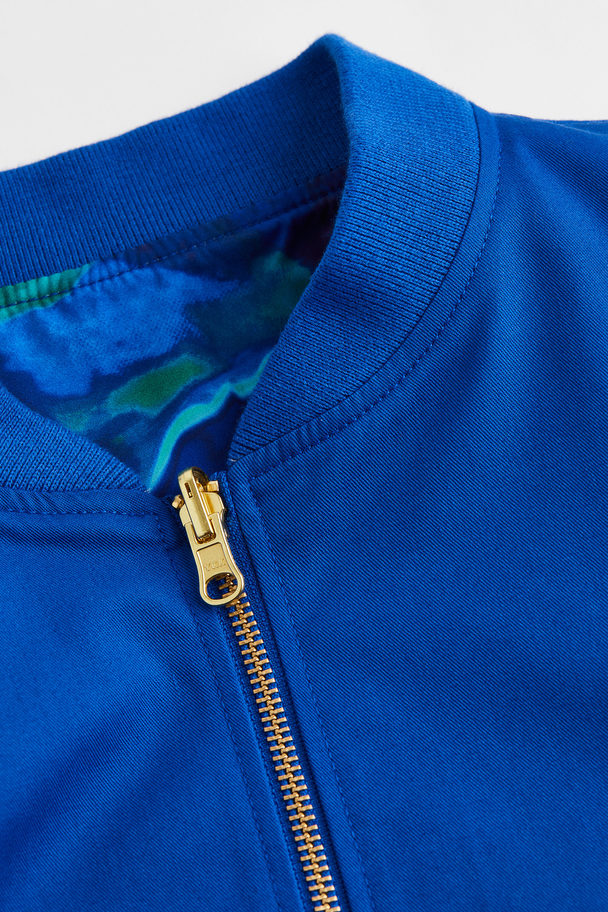 H&M Reversible Jacket Blue/patterned