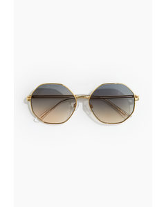 Slim-frame Sunglasses Yellow