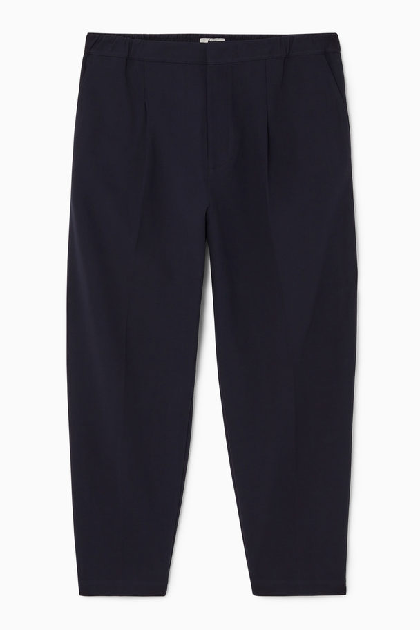 COS Relaxed Jersey Joggers Dark Navy