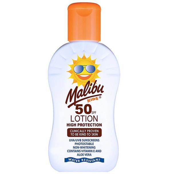 Malibu Malibu Kids Sun Lotion Spf50 200ml