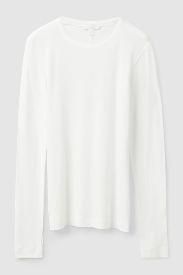 COS Long-sleeved Top White
