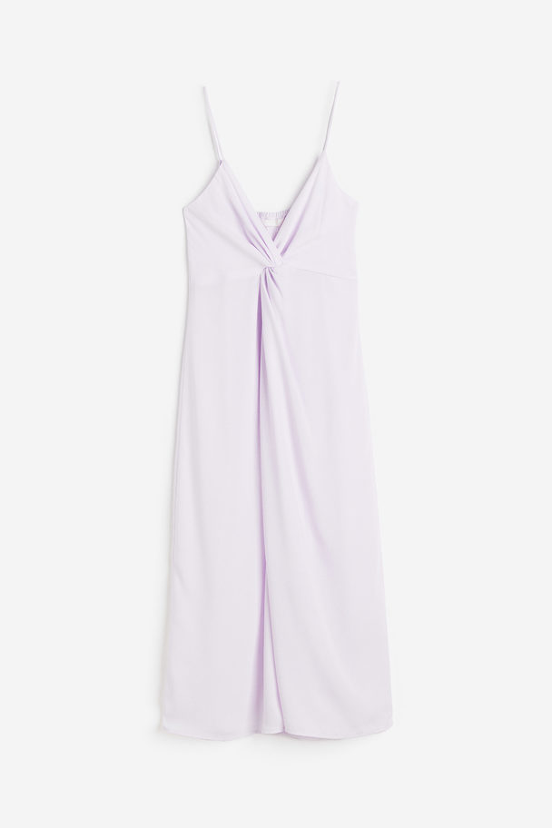 H&M V-neck Dress Lilac