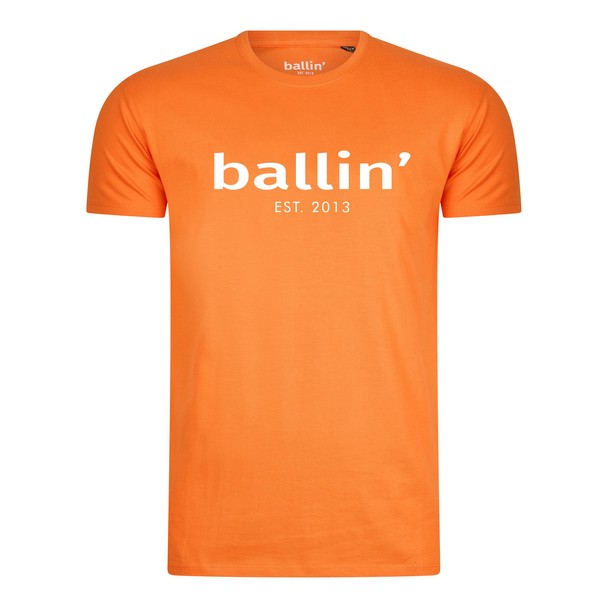 Ballin Est. 2013 Ballin Est. 2013 Regular Fit Shirt Oranje