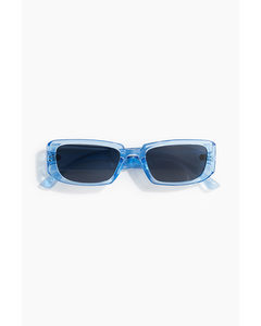 Oval Sunglasses Light Blue