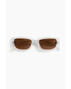 Oval Sunglasses Transparent