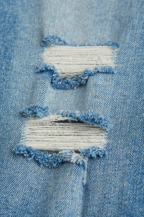 H&M True To You Skinny High Jeans Blau