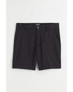 Regular Fit Chino Shorts Black
