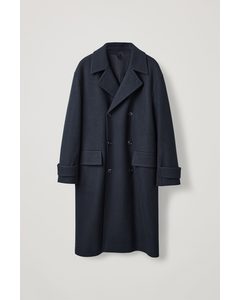 Double-breasted Coat Navy