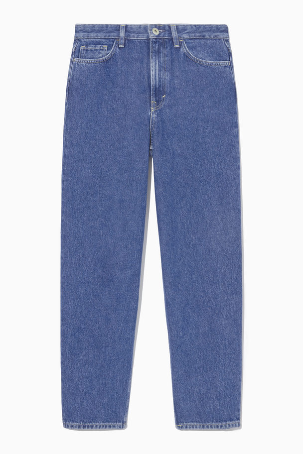 COS Jeans Arch – Avsmalnande Tvättad Blå
