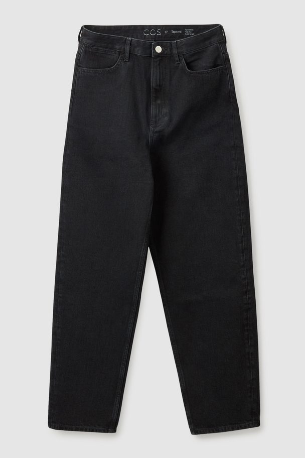 COS Tapered Ankle-length Jeans Black
