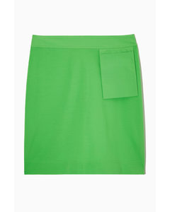 Jersey Mini Skirt Bright Green