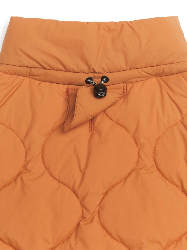 ARKET Dog Puffer Jacket Orange