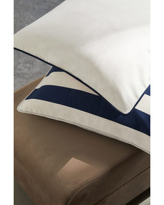 Cotton Satin Cushion Cover Light Beige