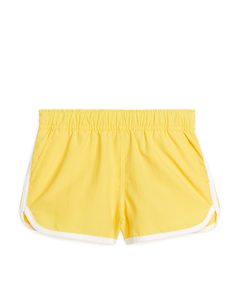 Sporty Swim Shorts Yellow