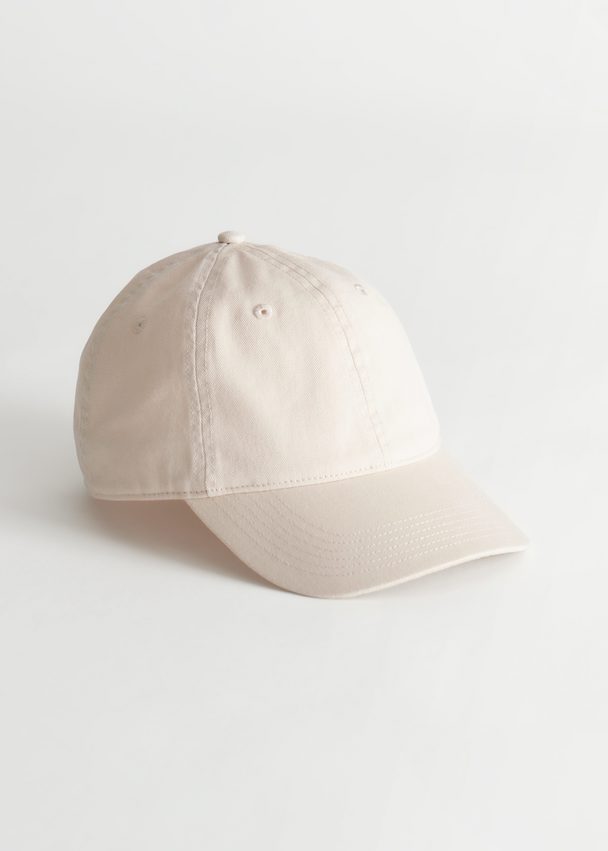 & Other Stories Classic Baseball Cap Cream