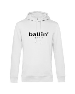 Ballin Est. 2013 Basic Hoodie Hvid