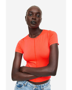 So Soft Sculpted T-shirt Fiery Coral