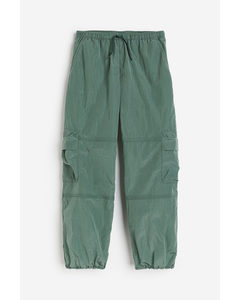Cargo Sports Trousers Green