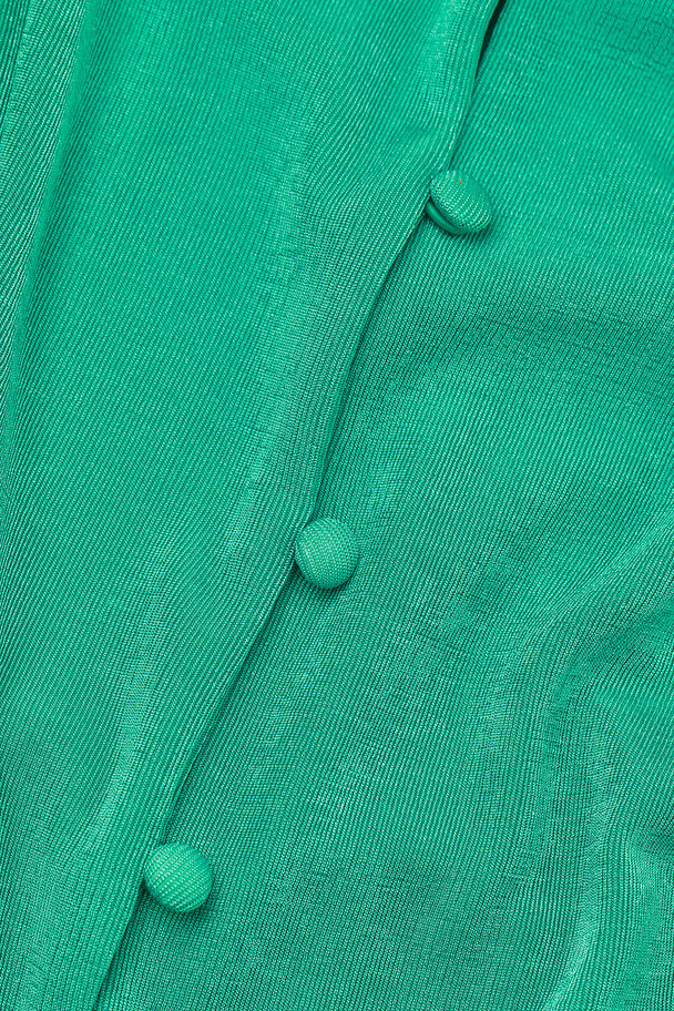 H&M Skjorte I Trikot Grønn