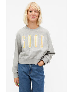 Cropped Sweatshirt Good Things Are Coming