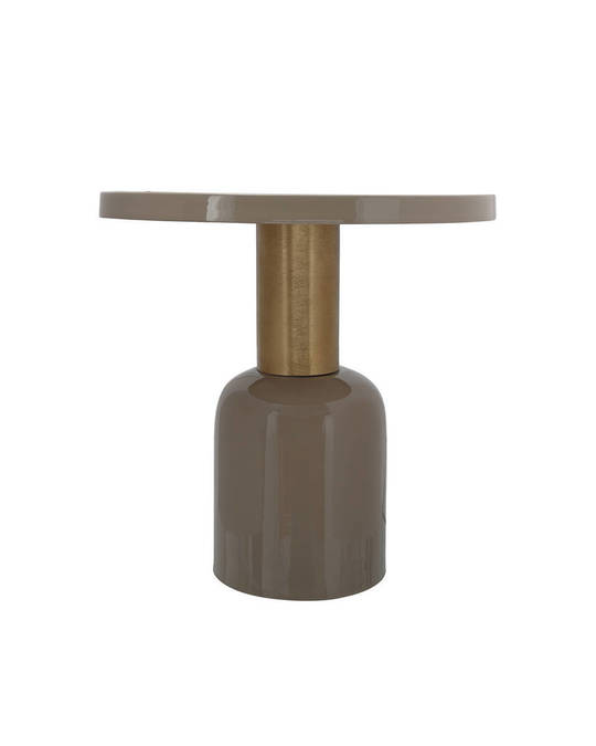 360Living Sidetable Art Deco 125 Taupe