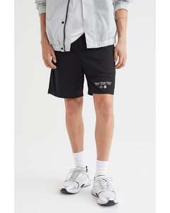 Relaxed Fit Mesh Shorts Black/never Waste Talent
