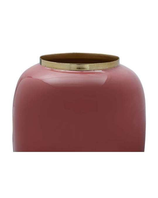 360Living Vase Art Deco 525 Coral / Gold