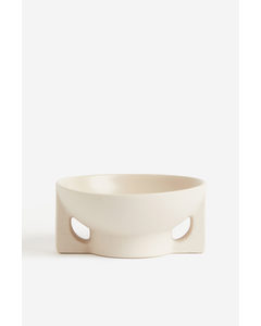 Stoneware Bowl White