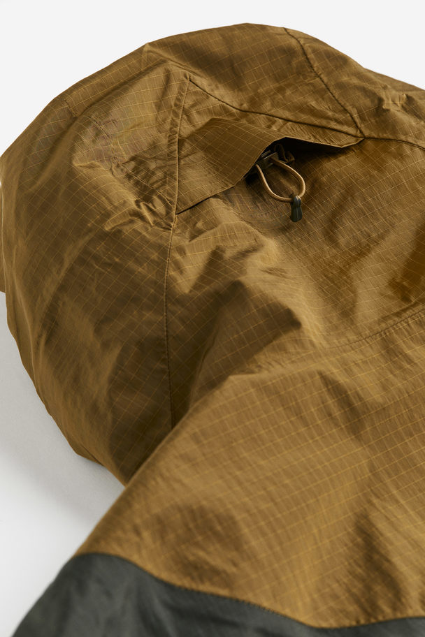 H&M Stormmove™ 2.5-layer Shell Jacket Dark Khaki Green/dark Green