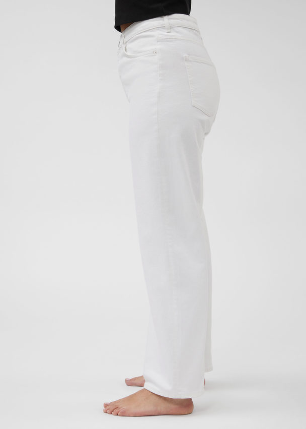 & Other Stories Tapered Jeans White