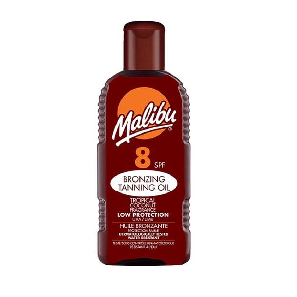 Malibu Malibu Bronzing Tanning Oil Spf8 200ml