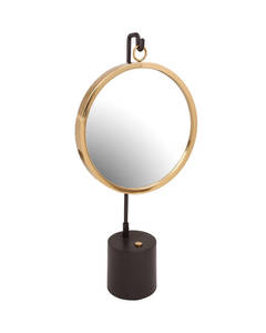 Table Mirror Eleganca 225 black / gold