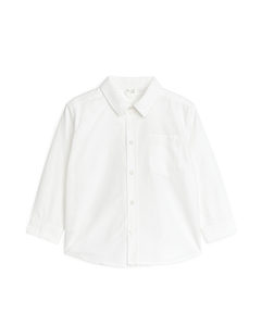 Oxford-Hemd Weiß