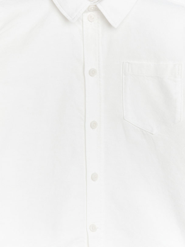ARKET Oxford-skjorte Hvit