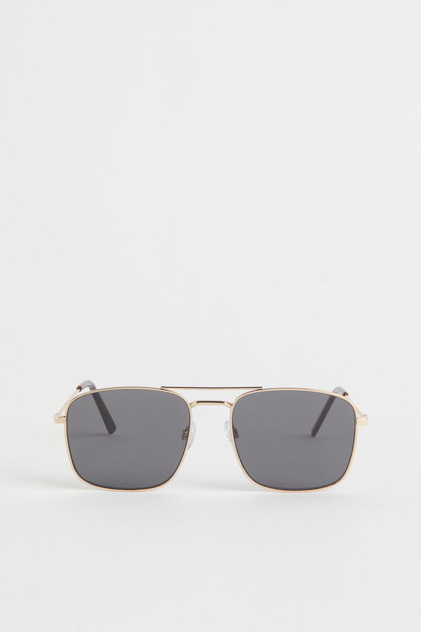 H&M Solglasögon Guld/svart