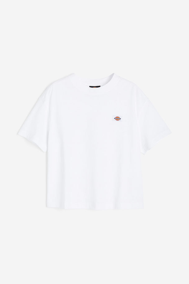 Dickies Oakport Boxy Tee Ss W White