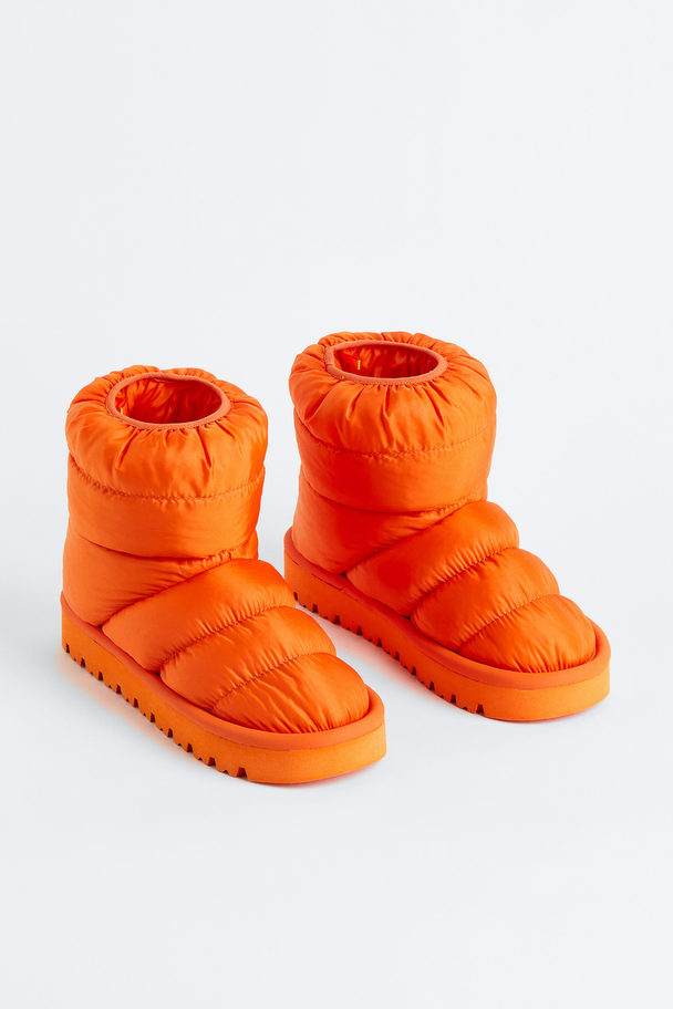 H&M Vatterede Støvler Orange
