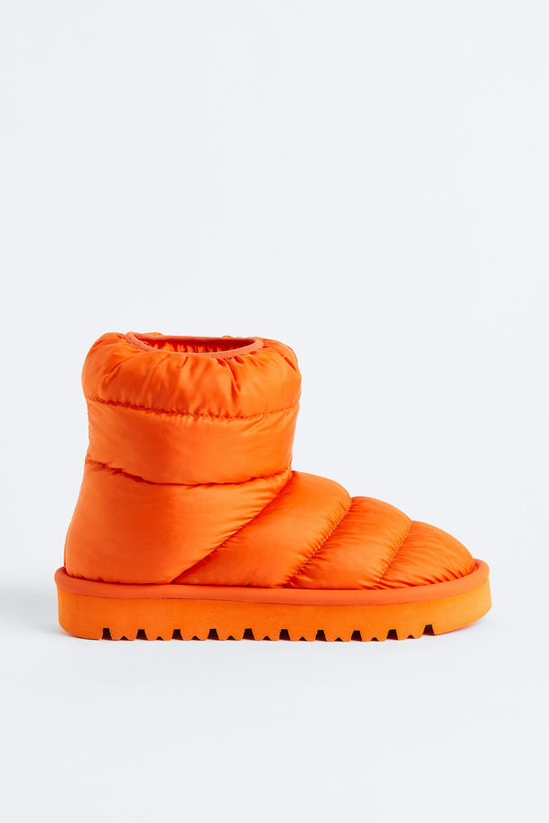 H&M Gewatteerde Boots Oranje