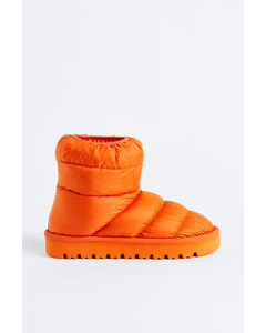 Gewatteerde Boots Oranje