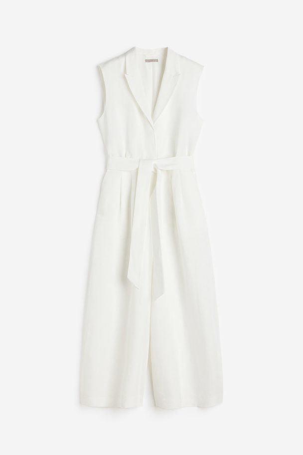 H&M Eleganter Jumpsuit Weiß
