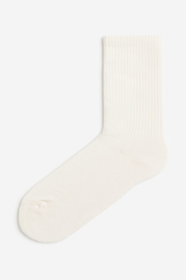 H&M Socken Weiß