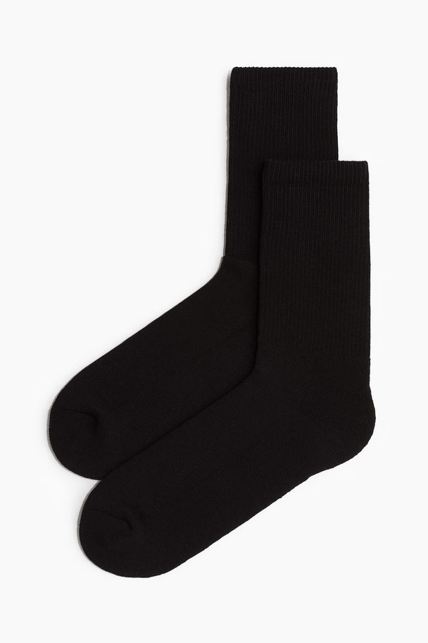 H&M Socken Schwarz