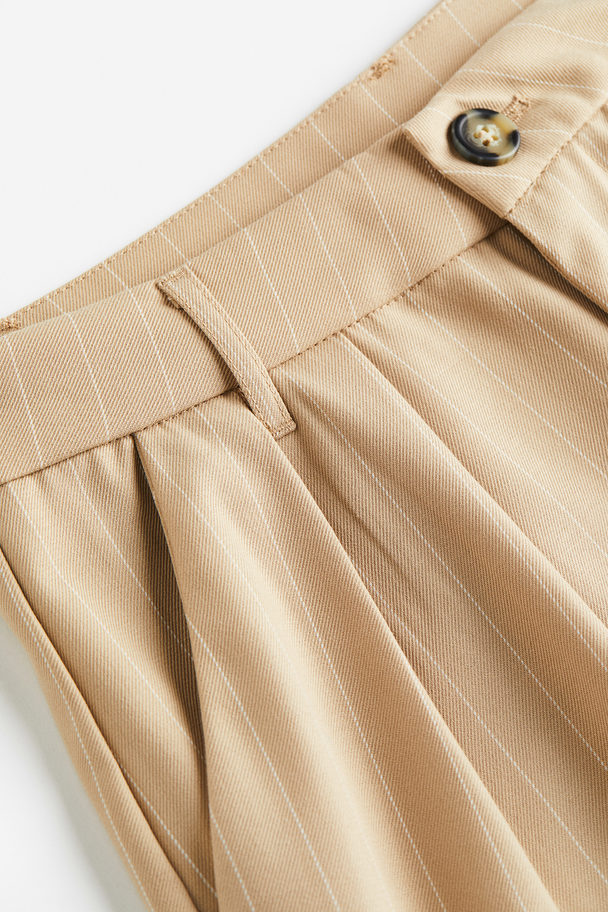 H&M Tailored Trousers Beige